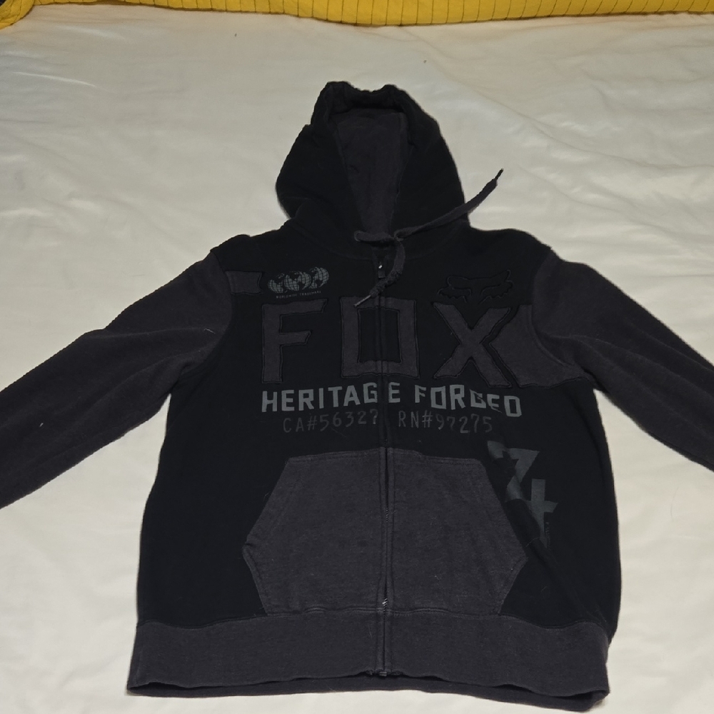 Fox Dark Gray Heritage Hoodie